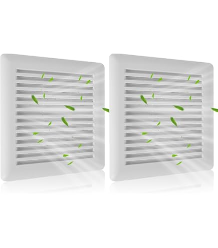 Amazon.com: Calvana (2-Pack) C350GN Bathroom Fan Cover with